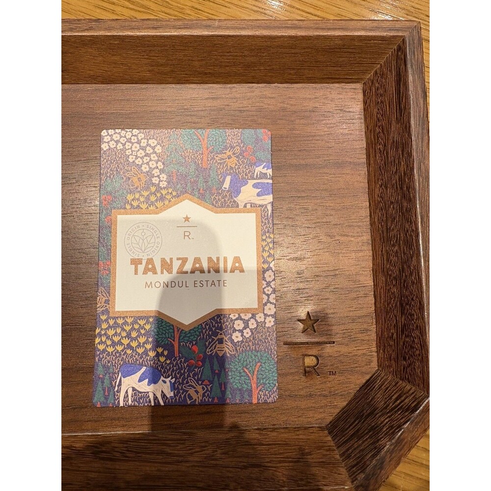 Starbucks Taster Card Tanzania Mondul Estate 2024 Korean